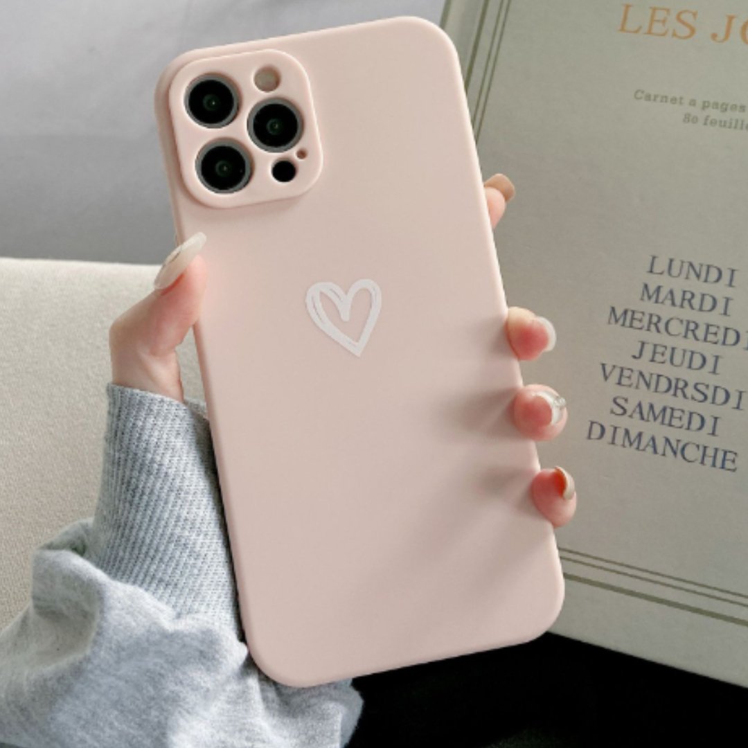 Candy Love Phonecase Shockproof Heart Design