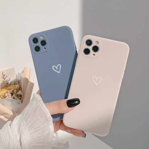 Candy Love Phonecase Shockproof Heart Design