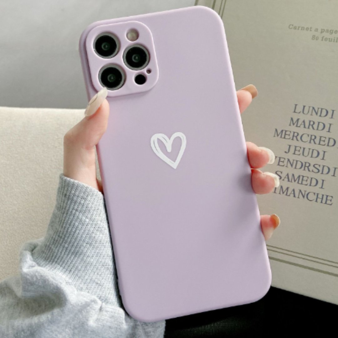 Candy Love Phonecase Shockproof Heart Design