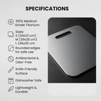Long‑Lasting Scratch‑Resistant Cutting Board for Home Chefs