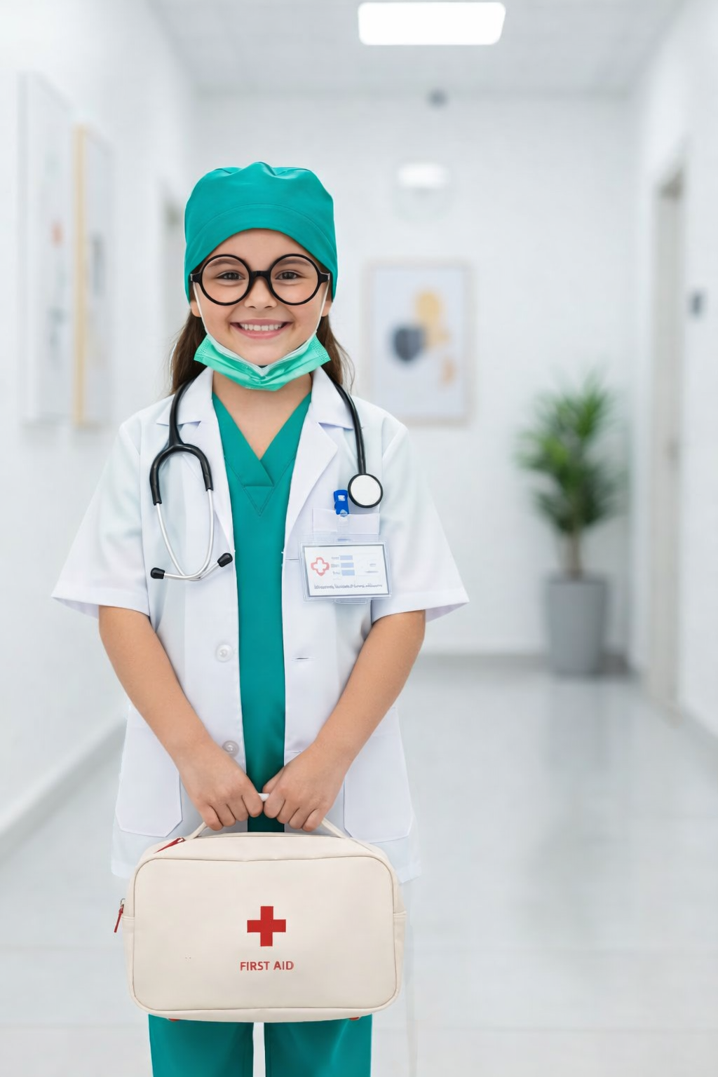 Kids Doctor Costume Set - Image 5