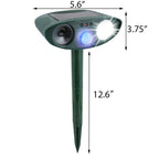 Eco‑Friendly Rabbit Deterrent with Ultrasonic & LED Lights
