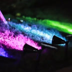 Adjustable Solar Garden Spotlight Multi-Color Outdoor LED Lighting
