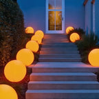 Modern Color-Changing Sphere LED Outdoor Lights for Garden and Patio