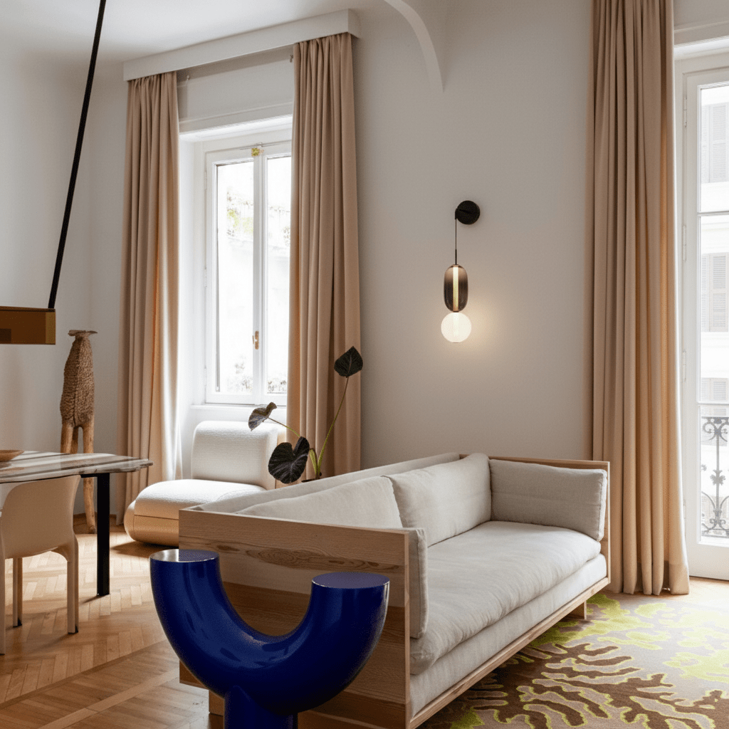 Colourful Statement Wall Lights for Modern Homes