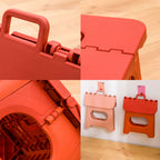 Foldable Step Stool Portable design for home and travel use