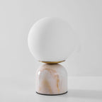 Contemporary Orb Accent Table Lamps for Indoor Use