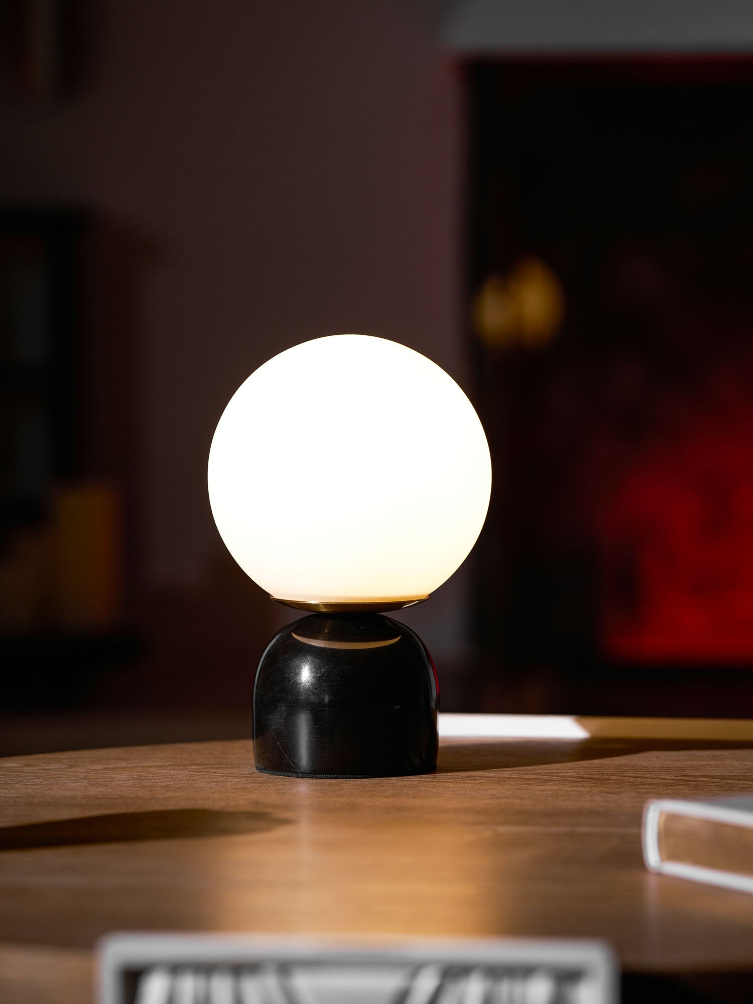 Contemporary Orb Accent Table Lamps for Indoor Use