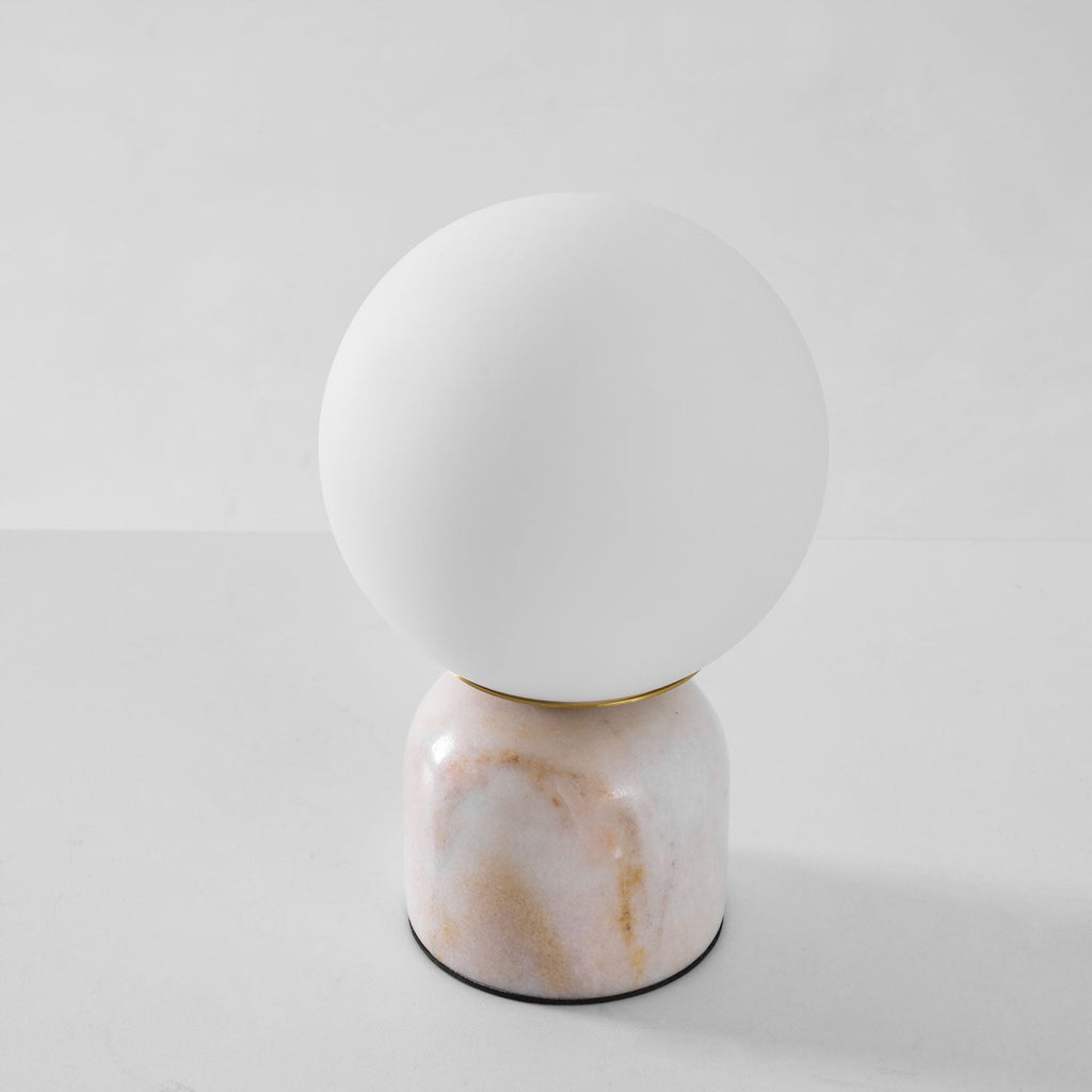 Contemporary Orb Accent Table Lamps for Indoor Use