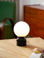 Contemporary Orb Accent Table Lamps for Indoor Use