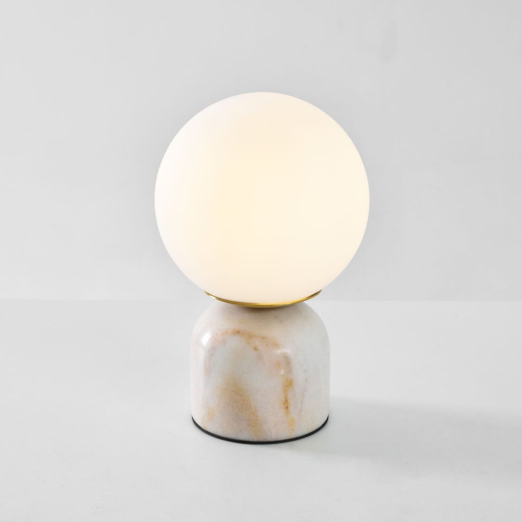 Contemporary Orb Accent Table Lamps for Indoor Use