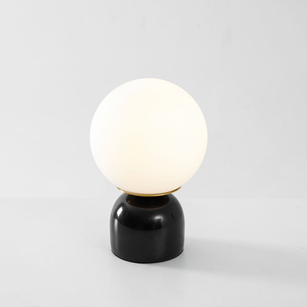 Contemporary Orb Accent Table Lamps for Indoor Use