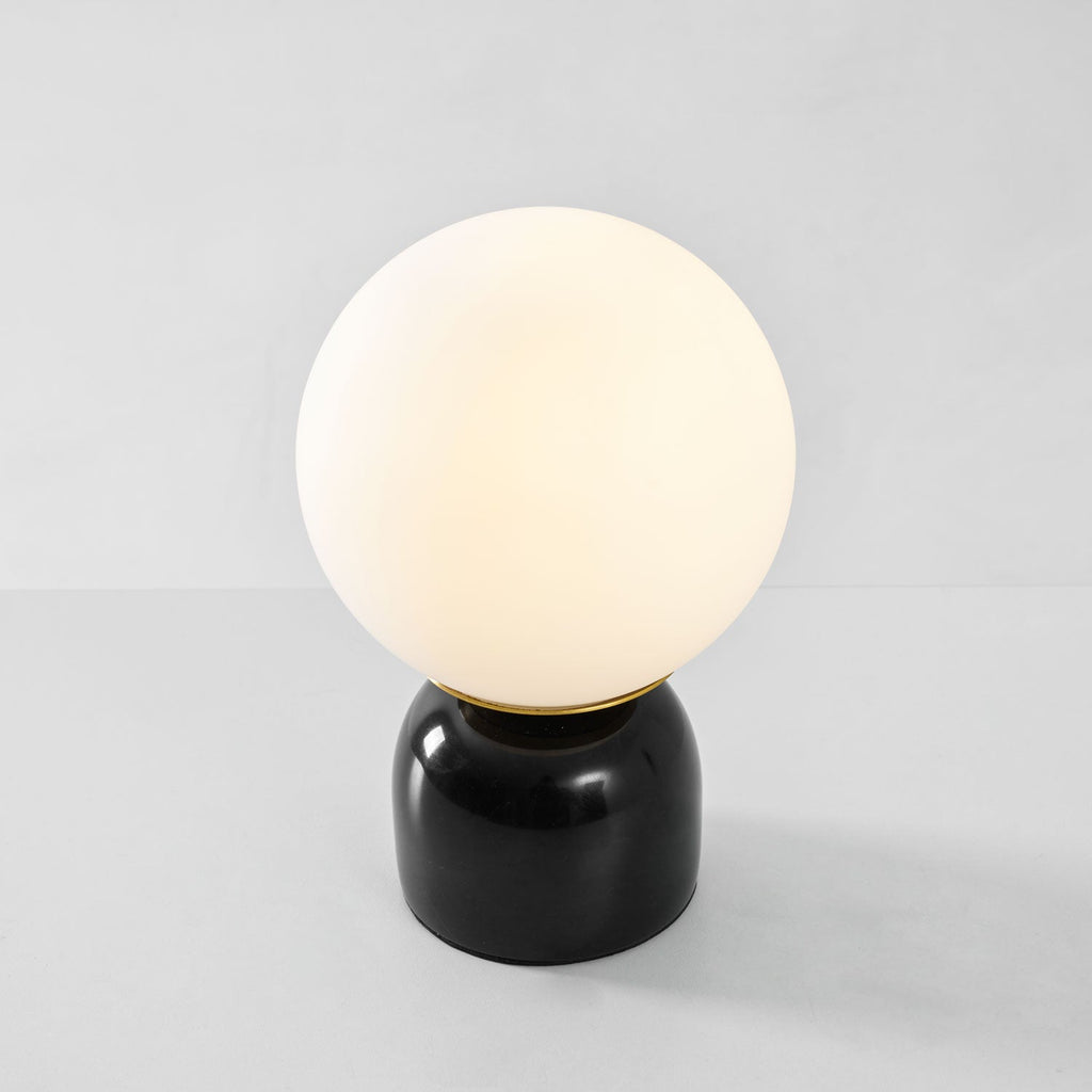 Contemporary Orb Accent Table Lamps for Indoor Use