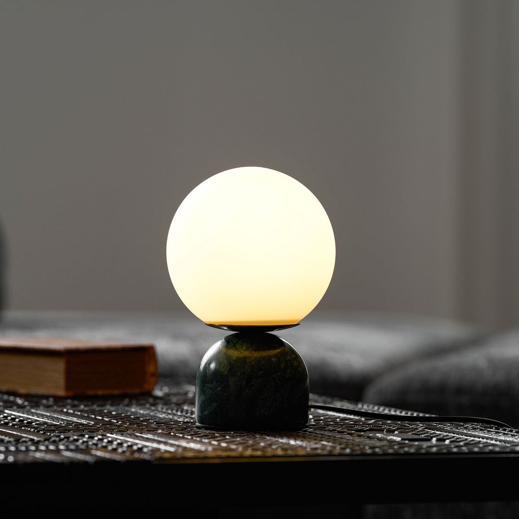 Contemporary Orb Accent Table Lamps for Indoor Use