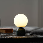 Contemporary Orb Accent Table Lamps for Indoor Use
