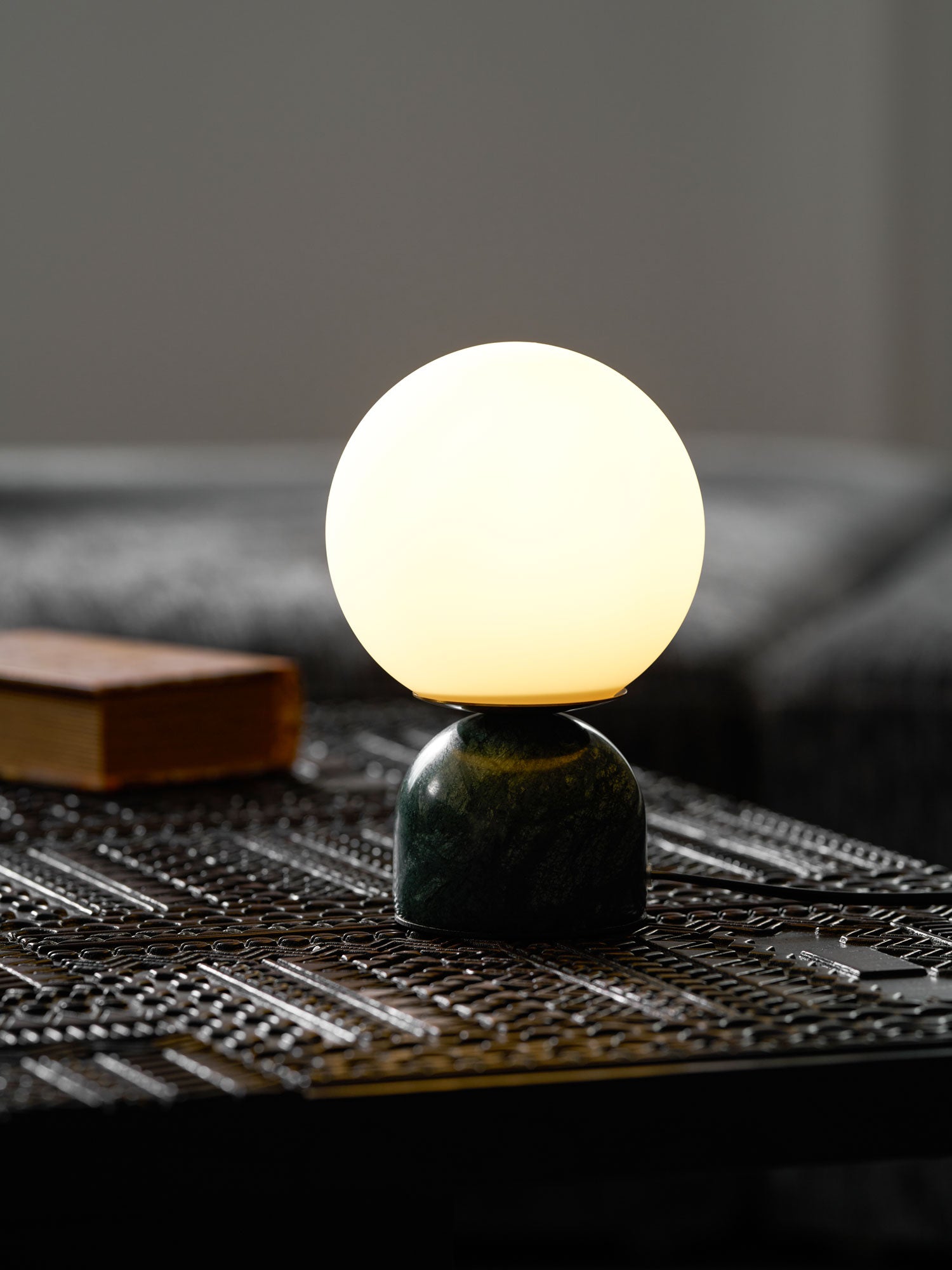 Contemporary Orb Accent Table Lamps for Indoor Use