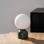 Contemporary Orb Accent Table Lamps for Indoor Use