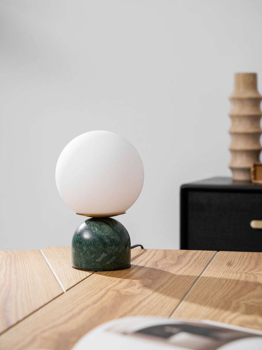 Contemporary Orb Accent Table Lamps for Indoor Use