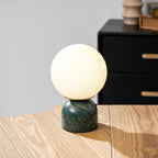 Contemporary Orb Accent Table Lamps for Indoor Use
