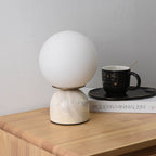 Contemporary Orb Accent Table Lamps for Indoor Use