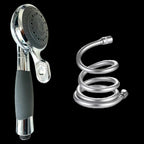 Adjustable Chrome High-Pressure Handheld Shower Head - Water-Saving - Image 4