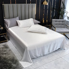 Luxury Black Silk Bedding Set | Elegant Satin Bed Sheets & Duvet Cover - Image 3