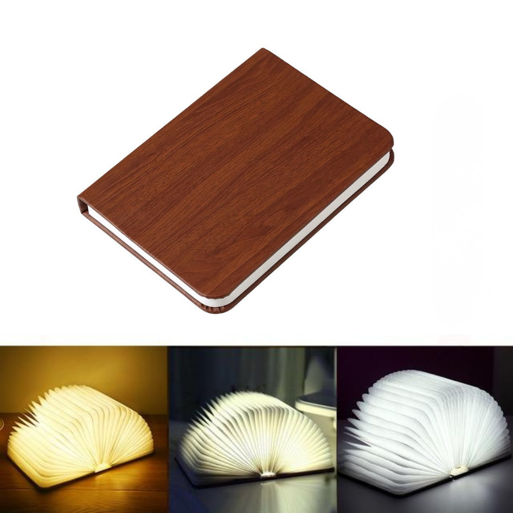 Book Lamp Foldable Rechargeable Portable Bedside Table Light - Image 9