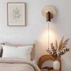 Modern Travertine Wood Wall Sconce Adjustable Spotlight - Image 11