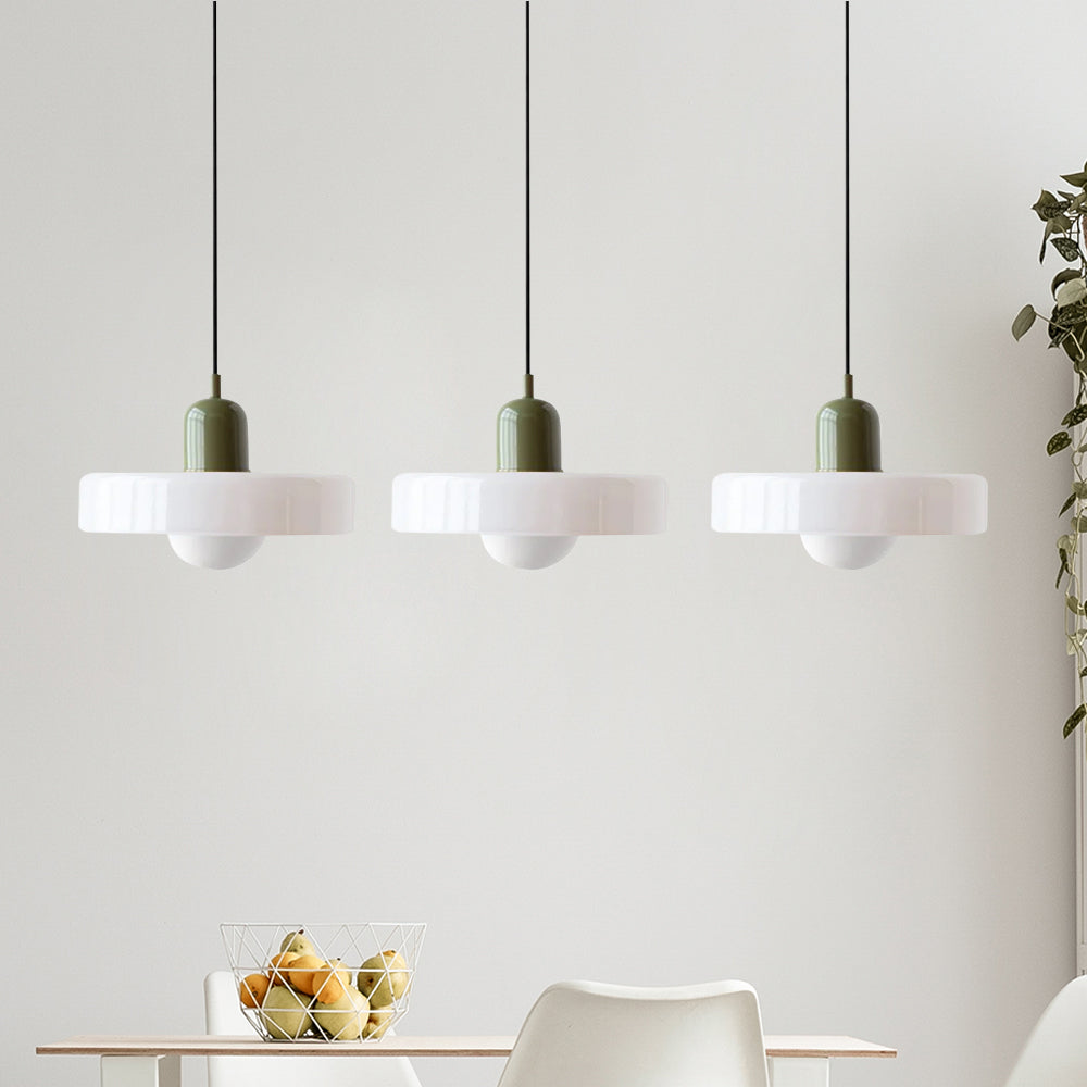 TrioLumen: Pendelleuchte 3-flammig Glas modern – farbige Hängeleuchte für Esszimmer - Image 21