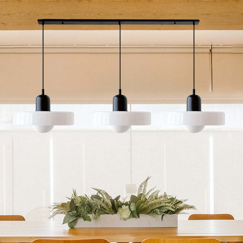 TrioLumen: Pendelleuchte 3-flammig Glas modern – farbige Hängeleuchte für Esszimmer - Image 32