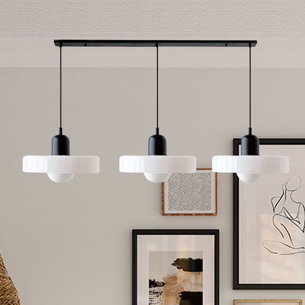 TrioLumen: Pendelleuchte 3-flammig Glas modern – farbige Hängeleuchte für Esszimmer - Image 33