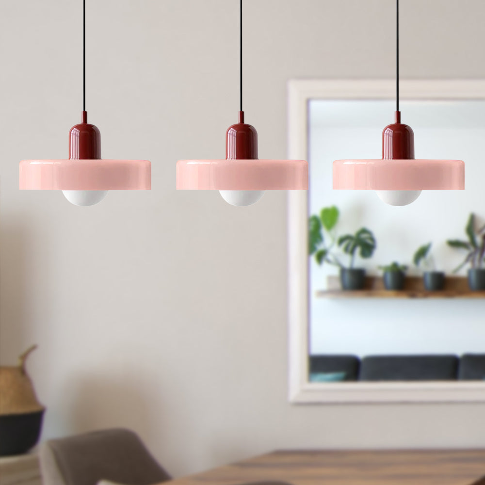 TrioLumen: Pendelleuchte 3-flammig Glas modern – farbige Hängeleuchte für Esszimmer - Image 35