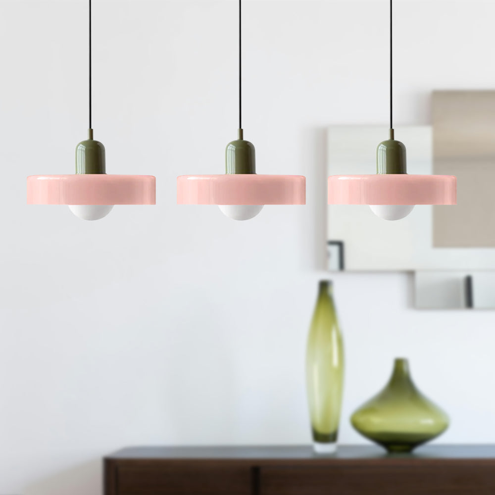 TrioLumen: Pendelleuchte 3-flammig Glas modern – farbige Hängeleuchte für Esszimmer - Image 45
