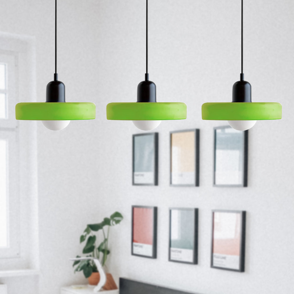 TrioLumen: Pendelleuchte 3-flammig Glas modern – farbige Hängeleuchte für Esszimmer - Image 52