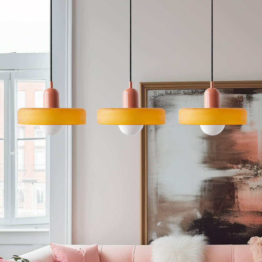 TrioLumen: Pendelleuchte 3-flammig Glas modern – farbige Hängeleuchte für Esszimmer - Image 64