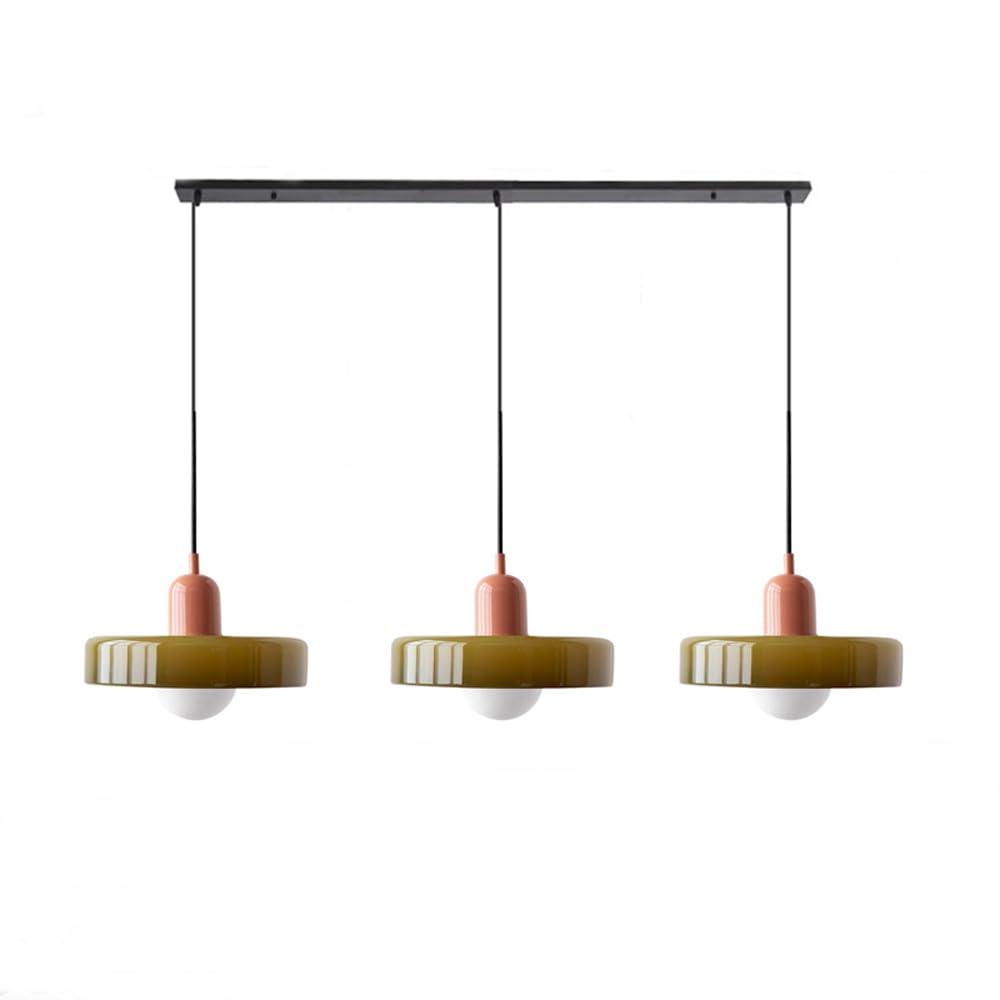 TrioLumen: Pendelleuchte 3-flammig Glas modern – farbige Hängeleuchte für Esszimmer - Image 6