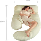 U-Shaped Pregnancy Pillow Full Body Support for Side Sleepers