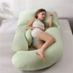 U-Shaped Pregnancy Pillow Full Body Support for Side Sleepers