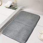 Bath Mat Non-Slip Absorbent Quick-Dry Microfiber Bathroom Mat - Image 4