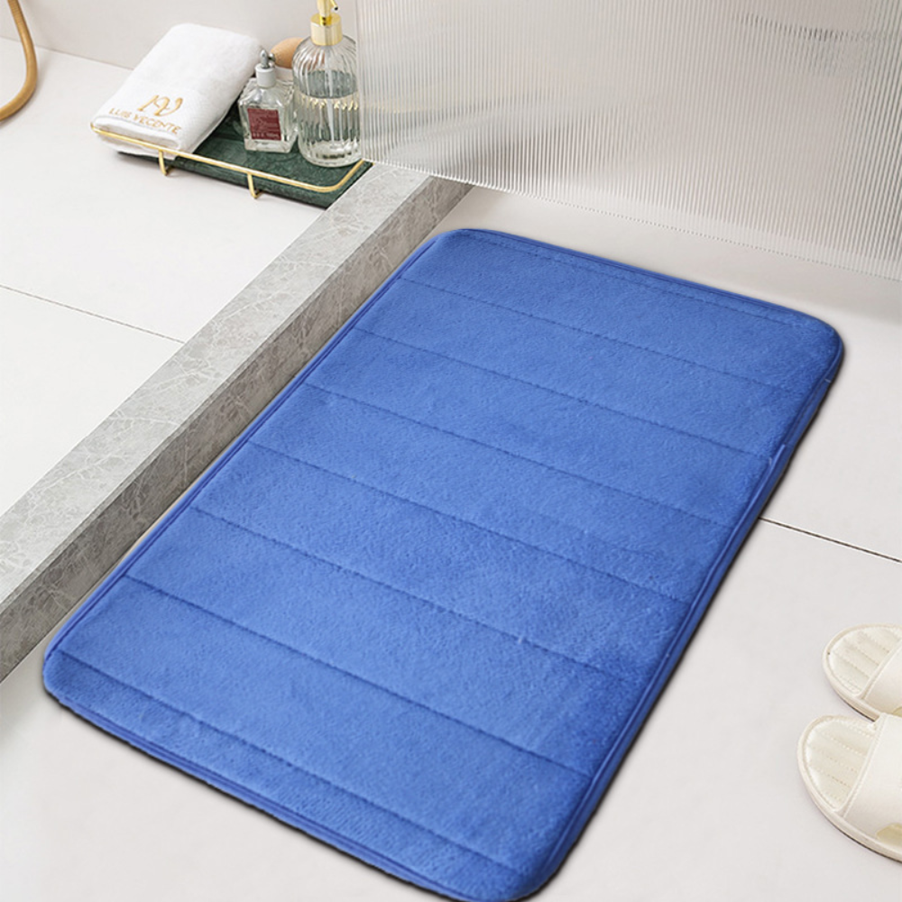 Bath Mat Non-Slip Absorbent Quick-Dry Microfiber Bathroom Mat - Image 8
