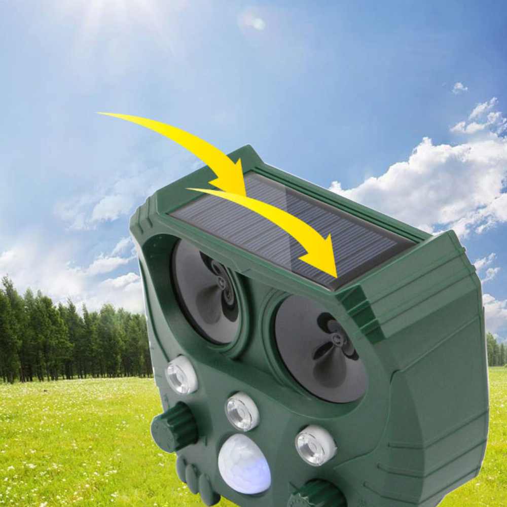 Eco‑Friendly Ultrasonic Pest Control Device for Gardens