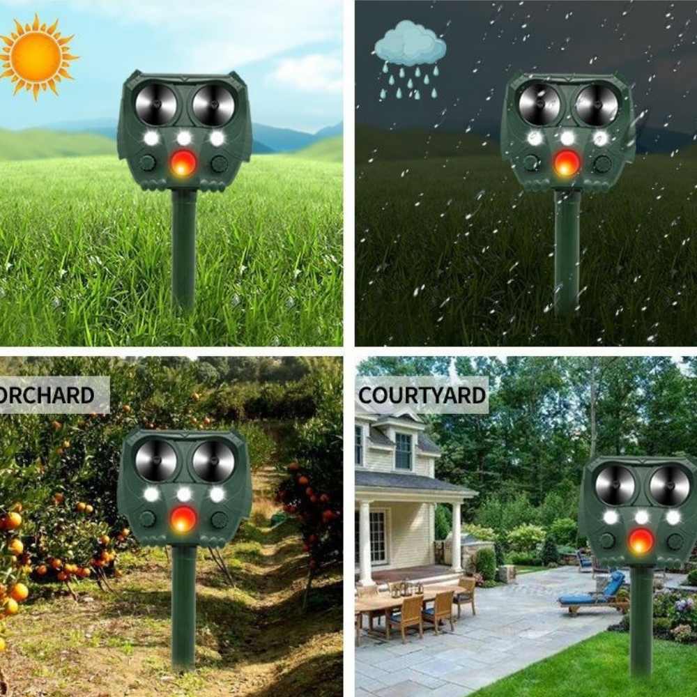 Eco‑Friendly Ultrasonic Pest Control Device for Gardens