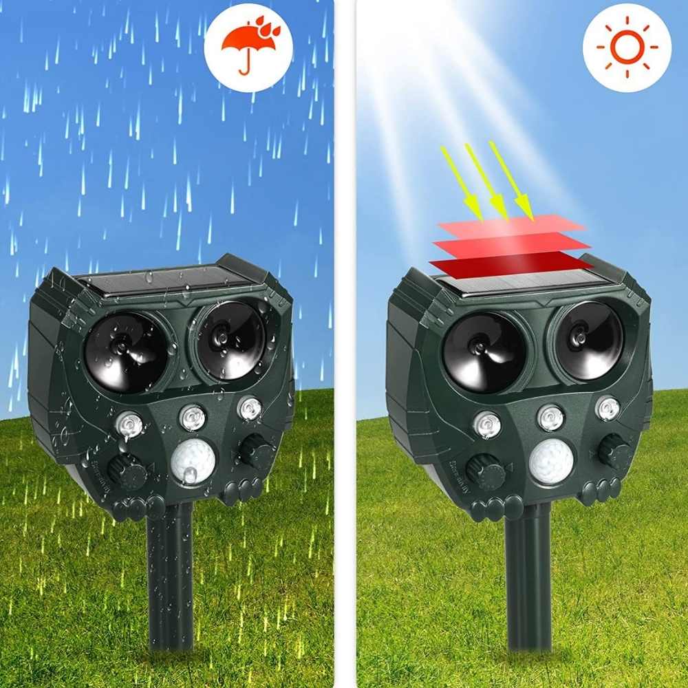 Eco‑Friendly Ultrasonic Pest Control Device for Gardens