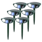 Eco‑Friendly Rabbit Deterrent with Ultrasonic & LED Lights