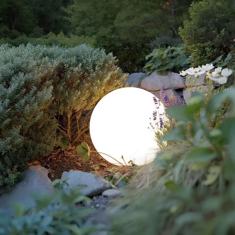 Modern Color-Changing Sphere LED Outdoor Lights for Garden and Patio