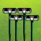 Ultrasonic Animal Deterrent Solar Motion-Activated Garden Pest Repeller (1 Repeller)