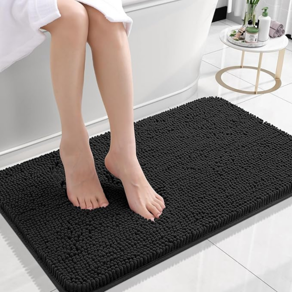 VeluSoft: Weiche Badematte – Rutschfester & Schnelltrocknender Badezimmerteppich - Image 3