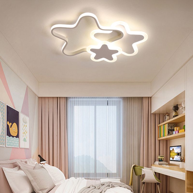 Veluna: Zeitgemäße LED-Deckenleuchte in Rosa & Weiß – für Wohnzimmer & Schlafzimmer - Image 2