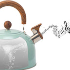 Whistling Kettle for Fast Boiling Modern Rounded Design