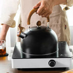 Whistling Kettle for Fast Boiling Modern Rounded Design
